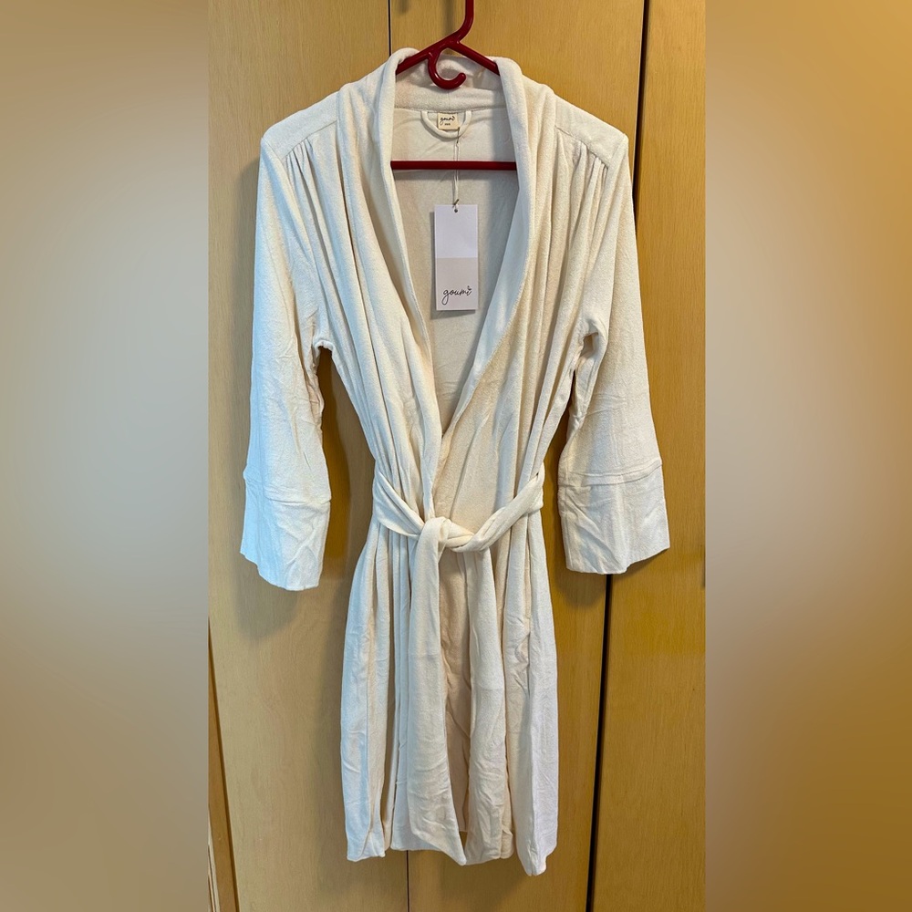 Goumi Bamboo & Organic Cotton blend Terry Mom Robe - NWT/NIP - Picture 2 of 7